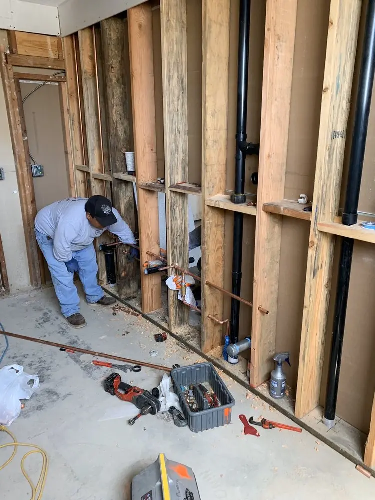 Commercial rough-in plumbing for Trenchless Sewer Repair in Damascus Terrace